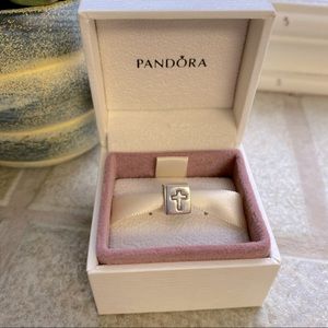 Pandora Silver Bible Cross charm